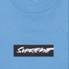 Supreme Futura Box Logo Tee - Bright Blue